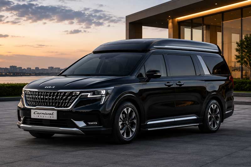  KIA Carnival Limousine Car Rental in Chennai